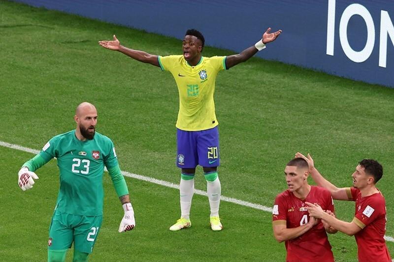 Vinicius Jr at the 2022 World Cup