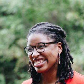 Ama Mensah, an example guest (stock photo)