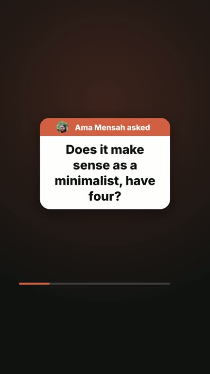 Question sticker template: a clip from the example show The Uncluttered Hour, with the voices of Theo Ramos and Ama Mensah