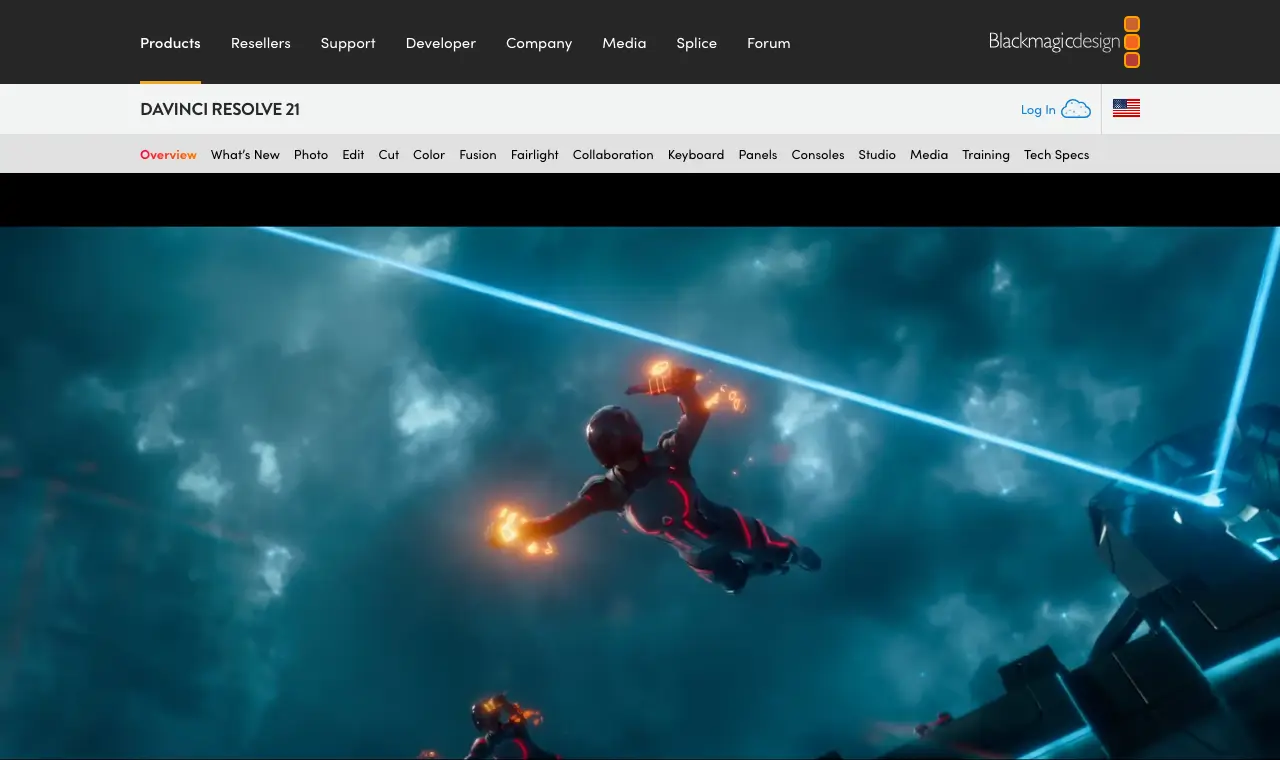 DaVinci Resolve's own page, 6 October 2026